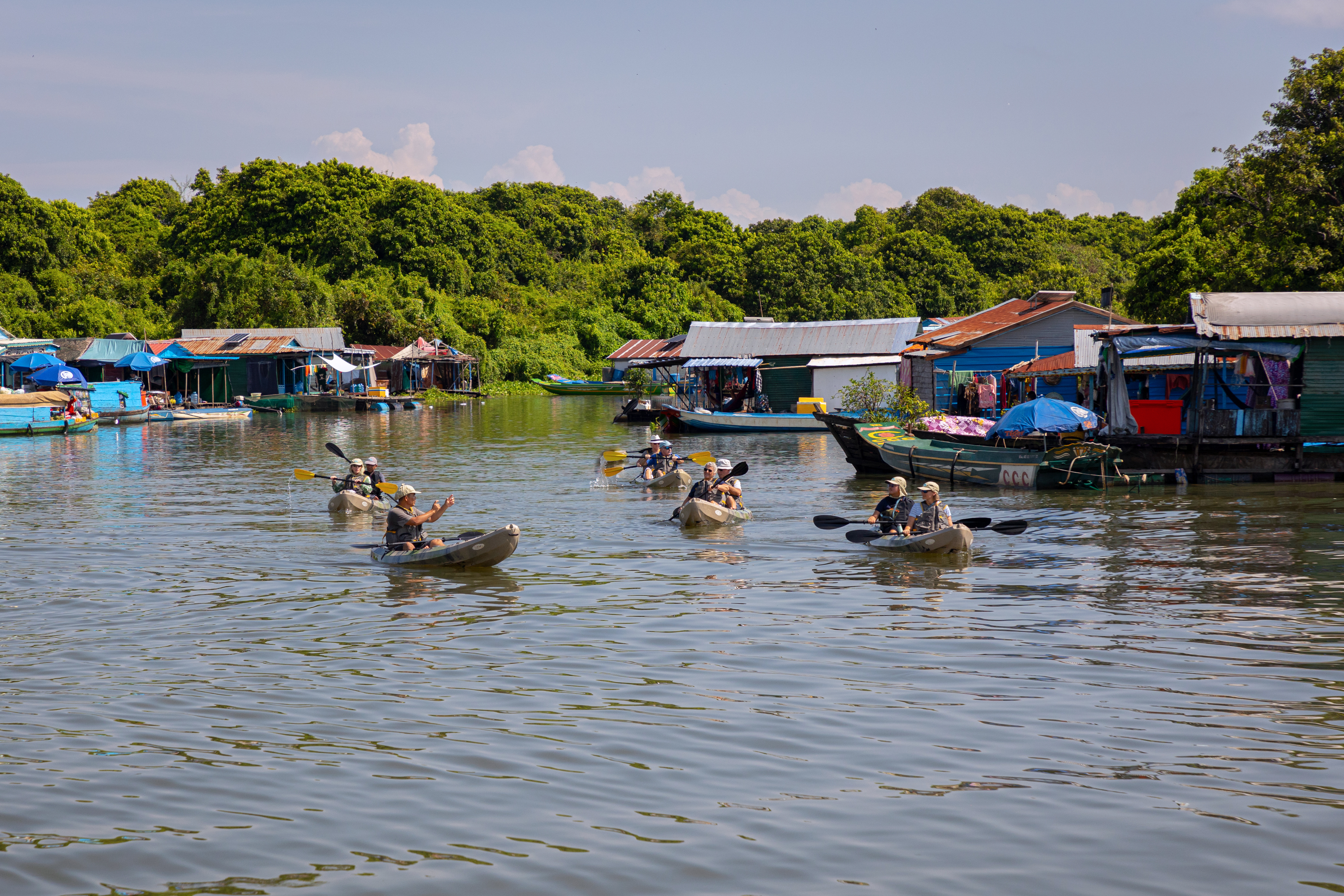 mekong kayaking excursion