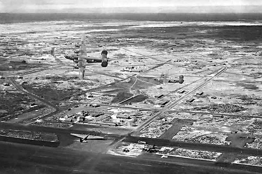 US Army airfield on Baltra Island