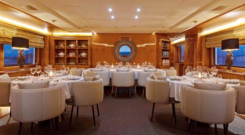Indoor dining room