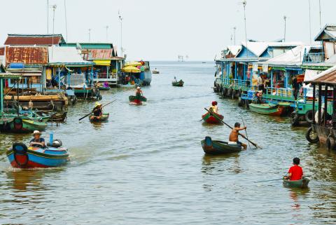 Cambodia - Ton Le Sap Floating Village