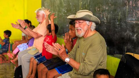 jean michael cousteau amazon school