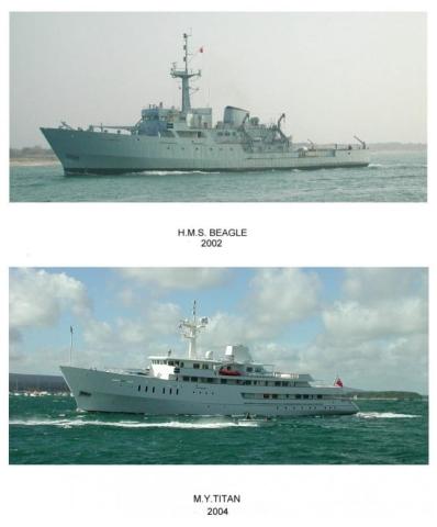 HMS Beagle undergoes a dramatic conversion.