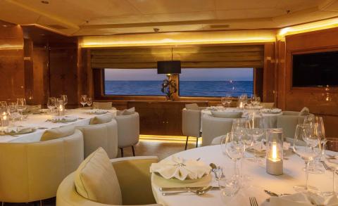 Indoor dining room