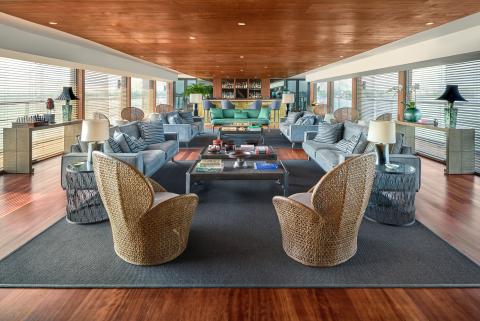 Indoor lounge