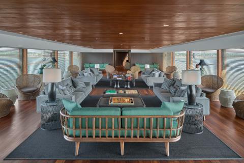 Indoor lounge