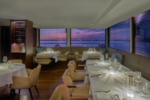 Indoor dining room