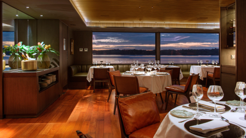 Indoor dining room