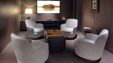 Private screening room