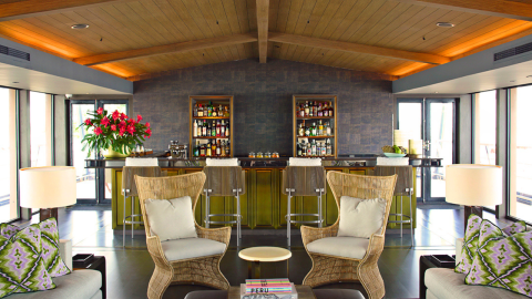 Indoor lounge