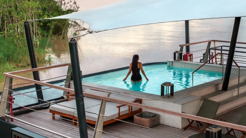 Pool deck