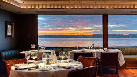 Indoor dining room