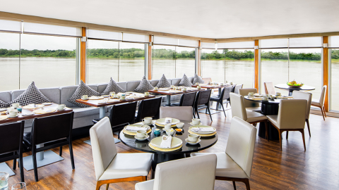 Indoor dining room