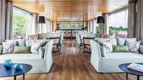 Indoor lounge