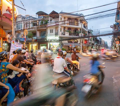 French Colonial Buildings in Vietnam