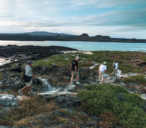 Trekking in the Galapagos