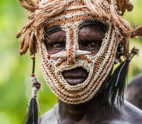 Asmat Tribe Spirit Mask
