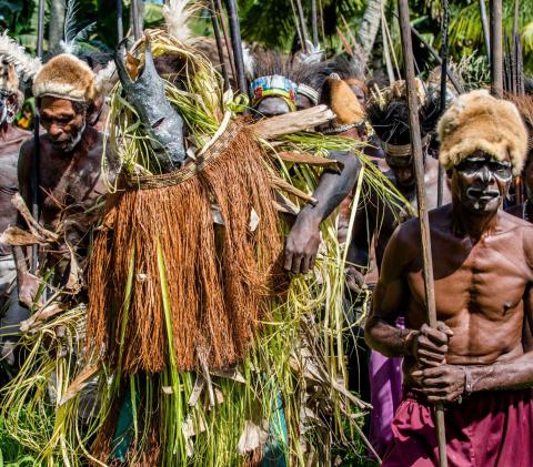 Spirit Mask Ritual Procession