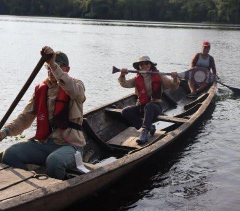 Traditional Canoeing Guided by the Women of Clavero