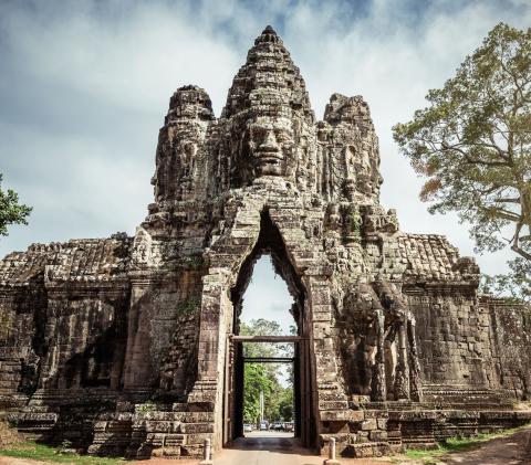 The legendary Angkor Wat