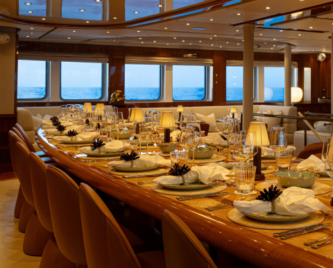Main Saloon & Indoor Dining
