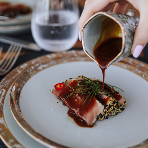 World-class dining experience