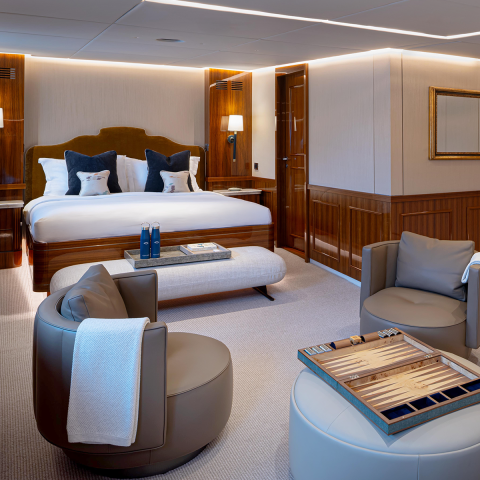 Spacious cabins