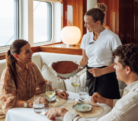 Dining Experience Aboard Aqua Lares