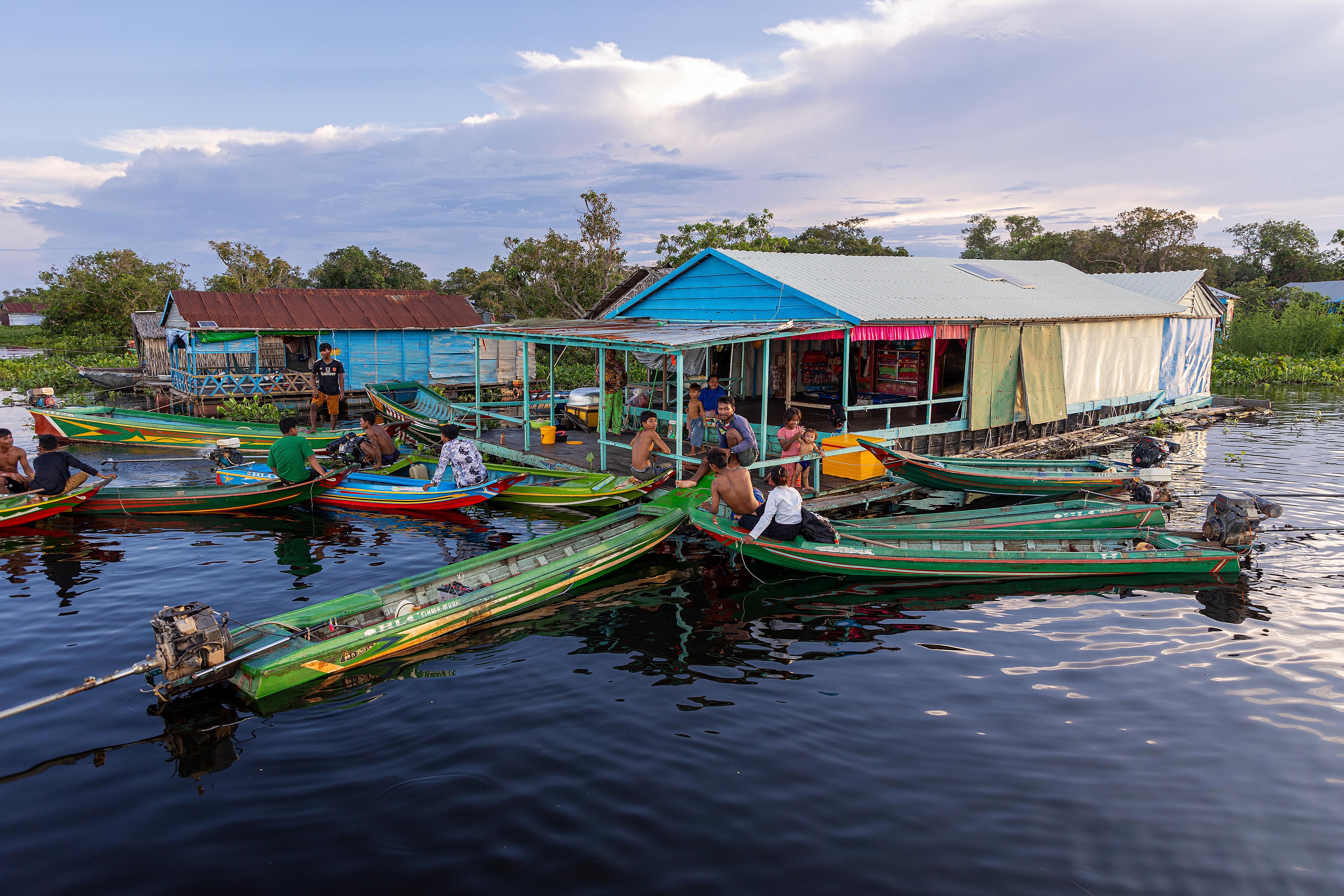 Floating village