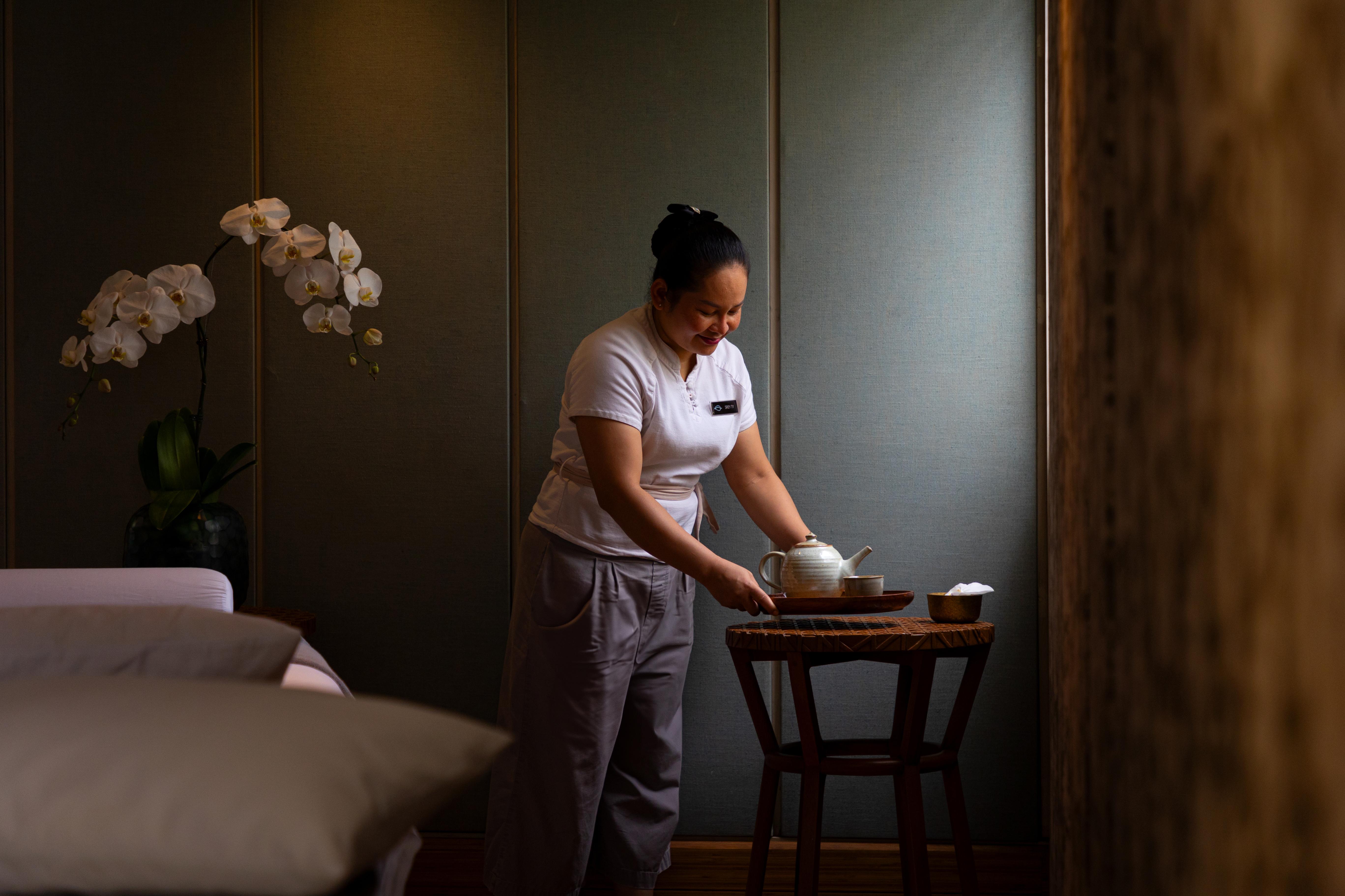 Mekong spa with staff