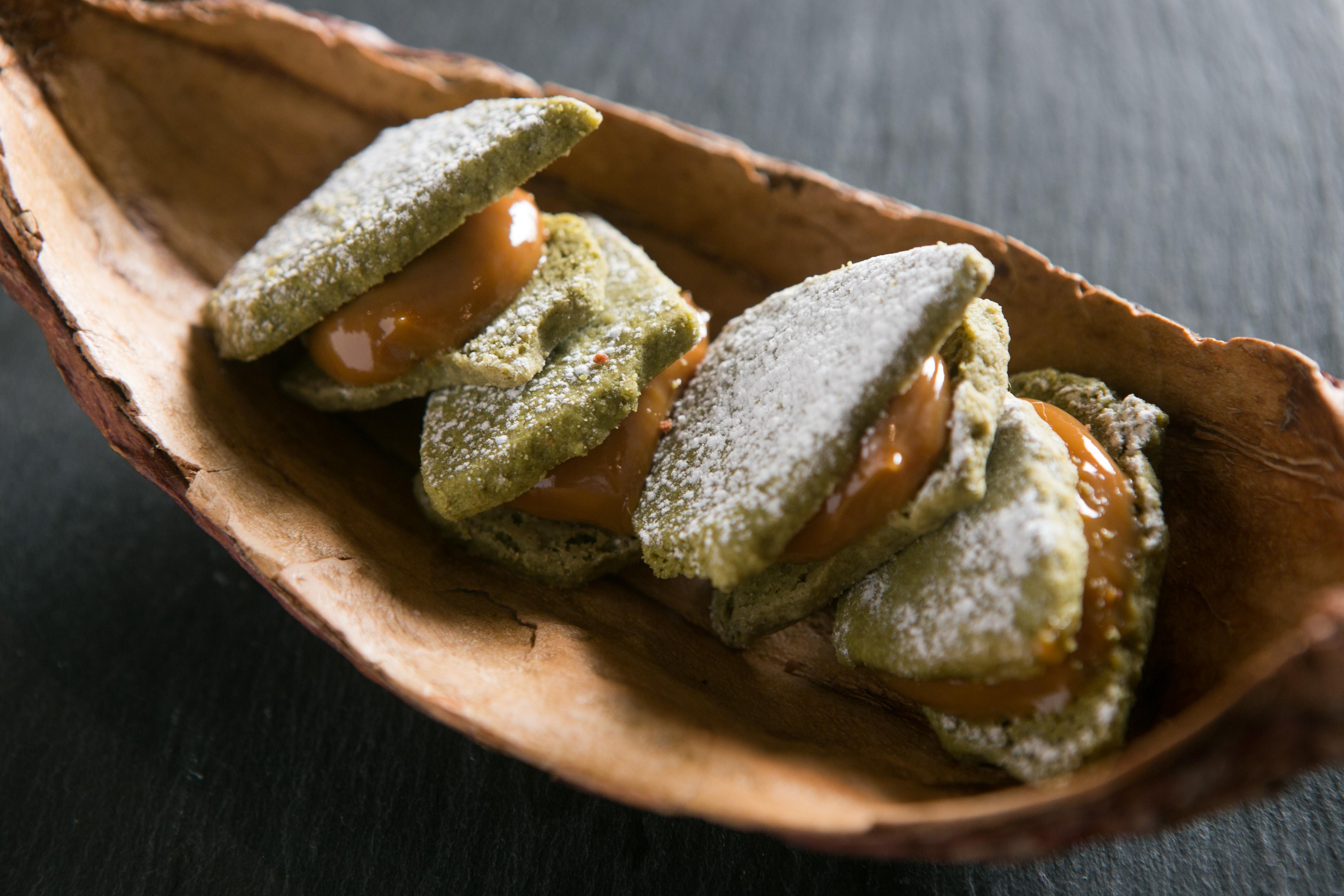 Coca Leaf Alfajores (Alfajores de Coca)