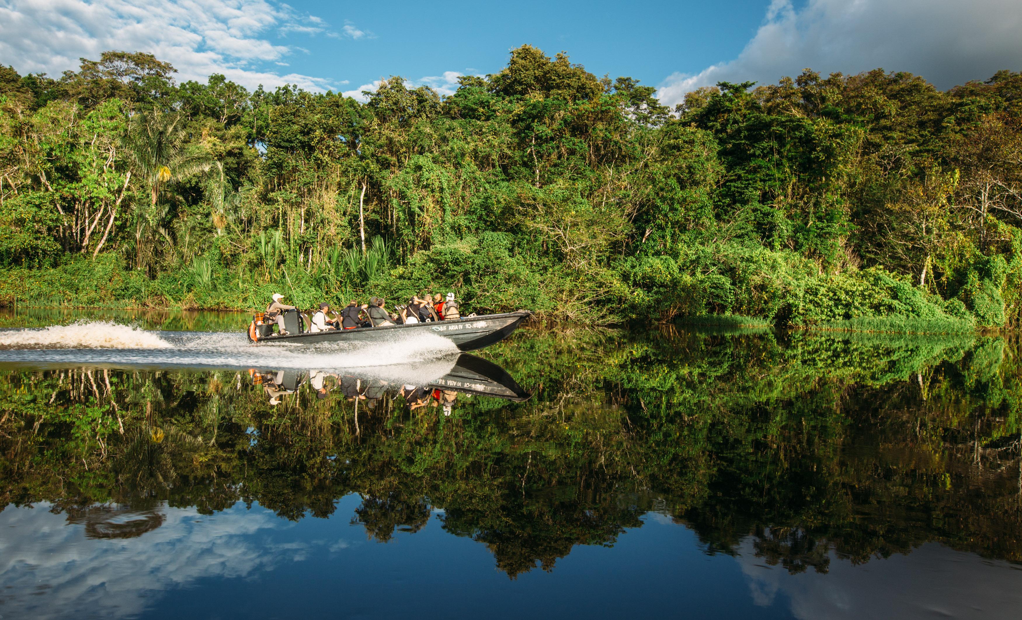 Amazon skiff tour