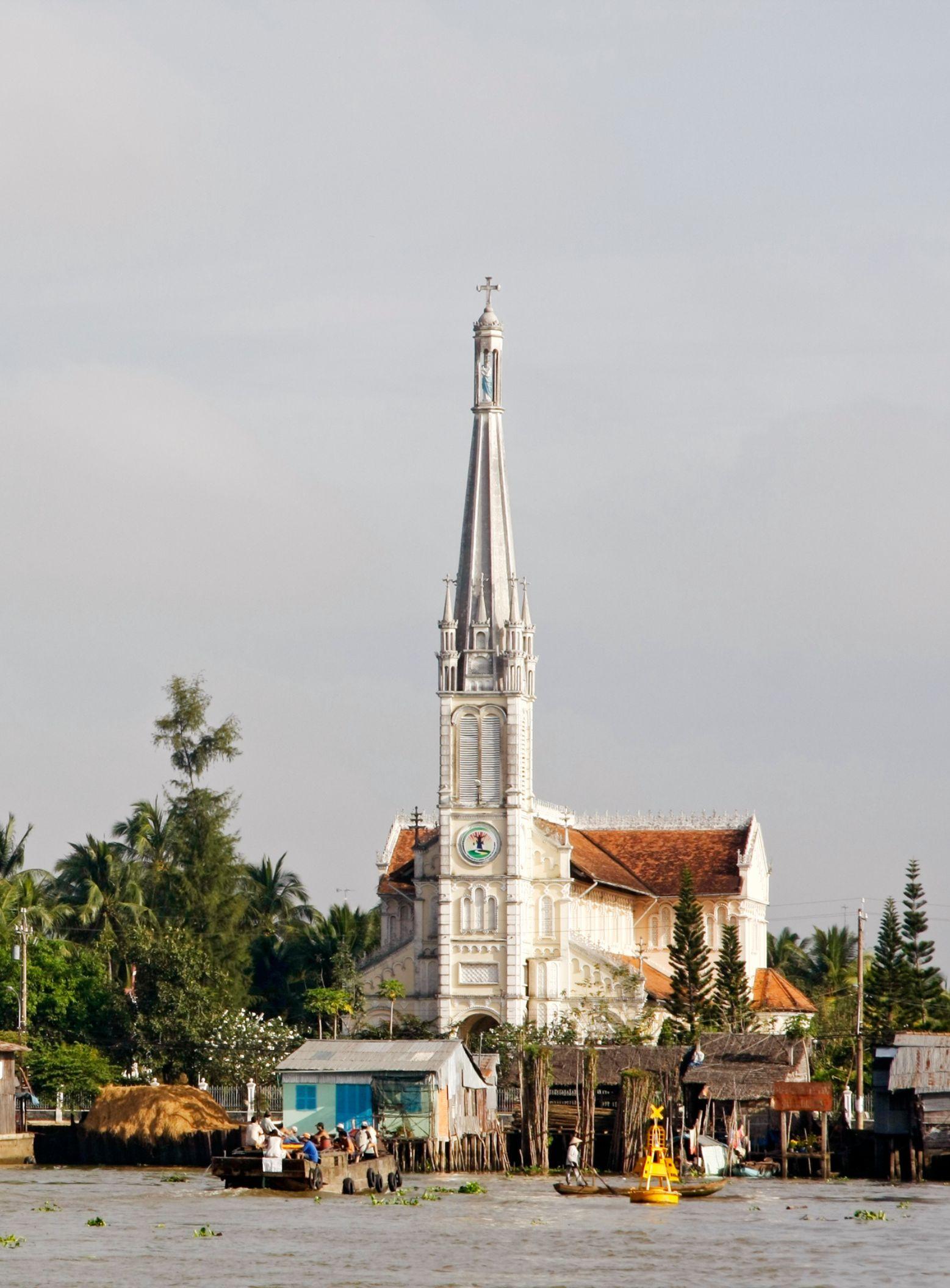 Civilization along the riverbank