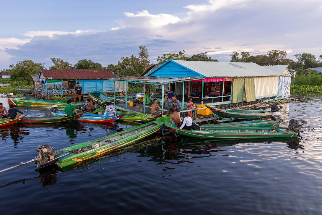 Floating village